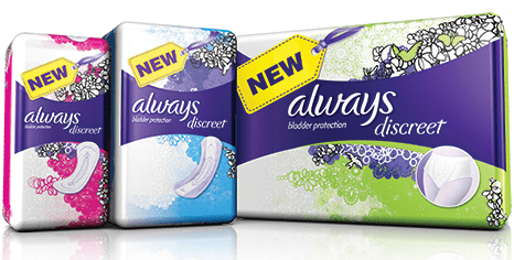 P&G Everyday Freebie: FREE Always Discreet Samples + Coupons