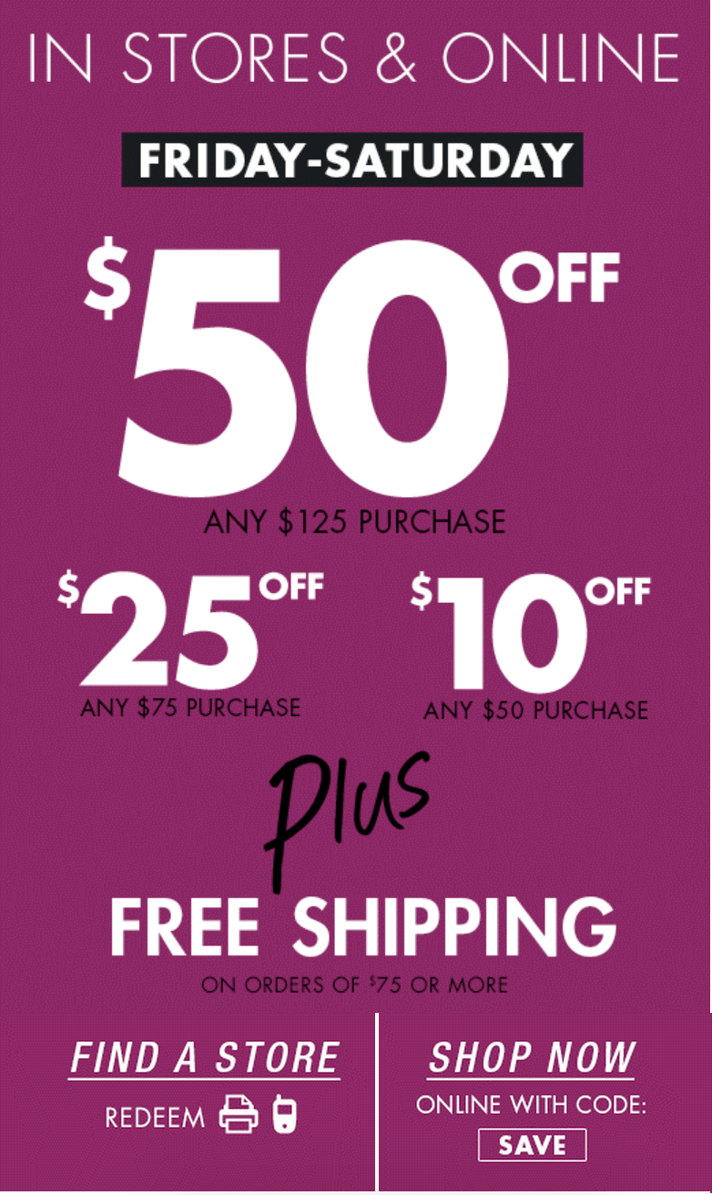 La Senza Canada Offers : Save $50 Off Any $125 Purchase, $25 Off $75 ...