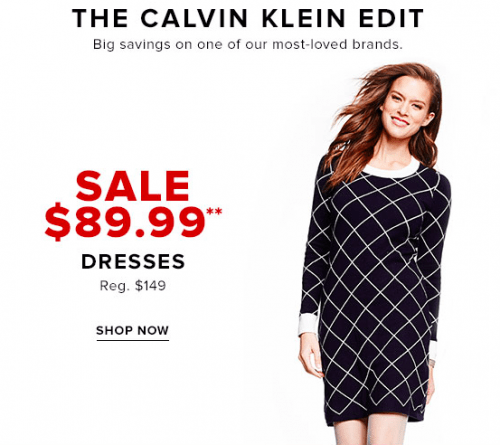 Hudson's Bay Canada Sale and Promo Code: Calvin Klein Sale and Save $20 on  Women's Fashion - Canadian Freebies, Coupons, Deals, Bargains, Flyers,  Contests Canada Canadian Freebies, Coupons, Deals, Bargains, Flyers,  Contests Canada