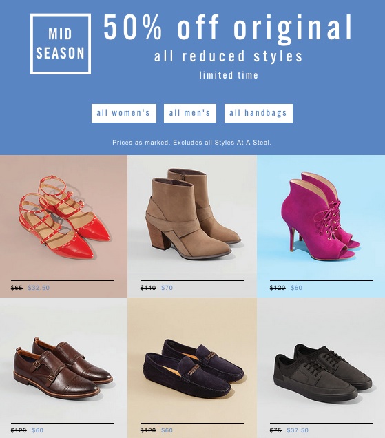 Aldo Canada Mid Season Sale: Save 50% Off The Original Price On All ...