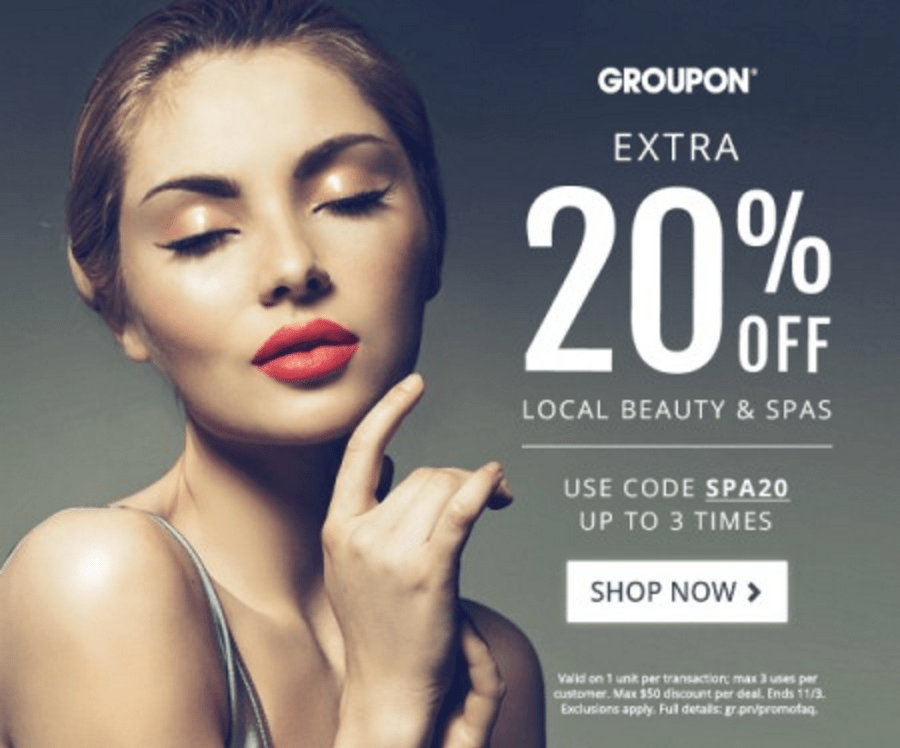 groupon spa deals