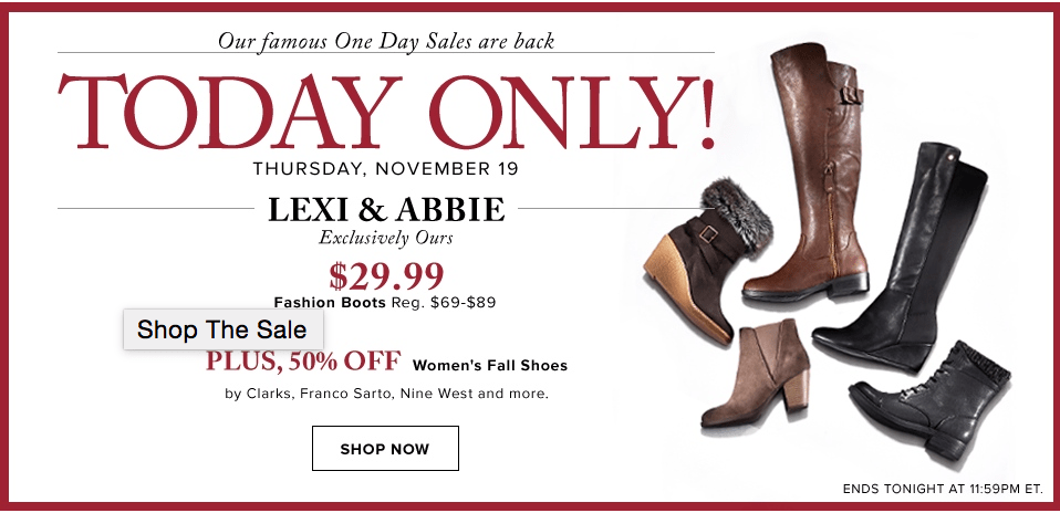 the bay boots sale