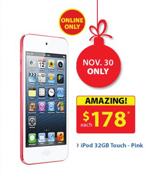 iPod Touch Cyber Monday