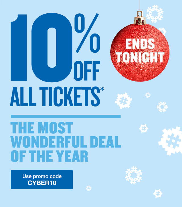 StubHub Canada Cyber Monday Promo Code Deal Save 10 Off All Tickets