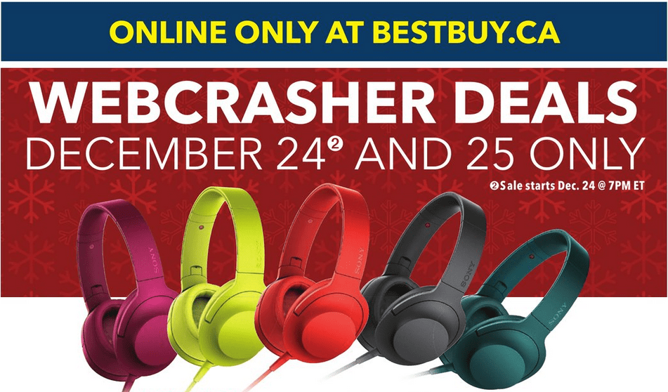 Best Buy Boxing Day Webcrashers