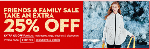 Macy's Friends & Family Sale