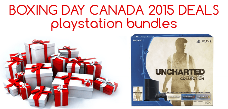 Playstation PS4 Boxing Day Deals Canada