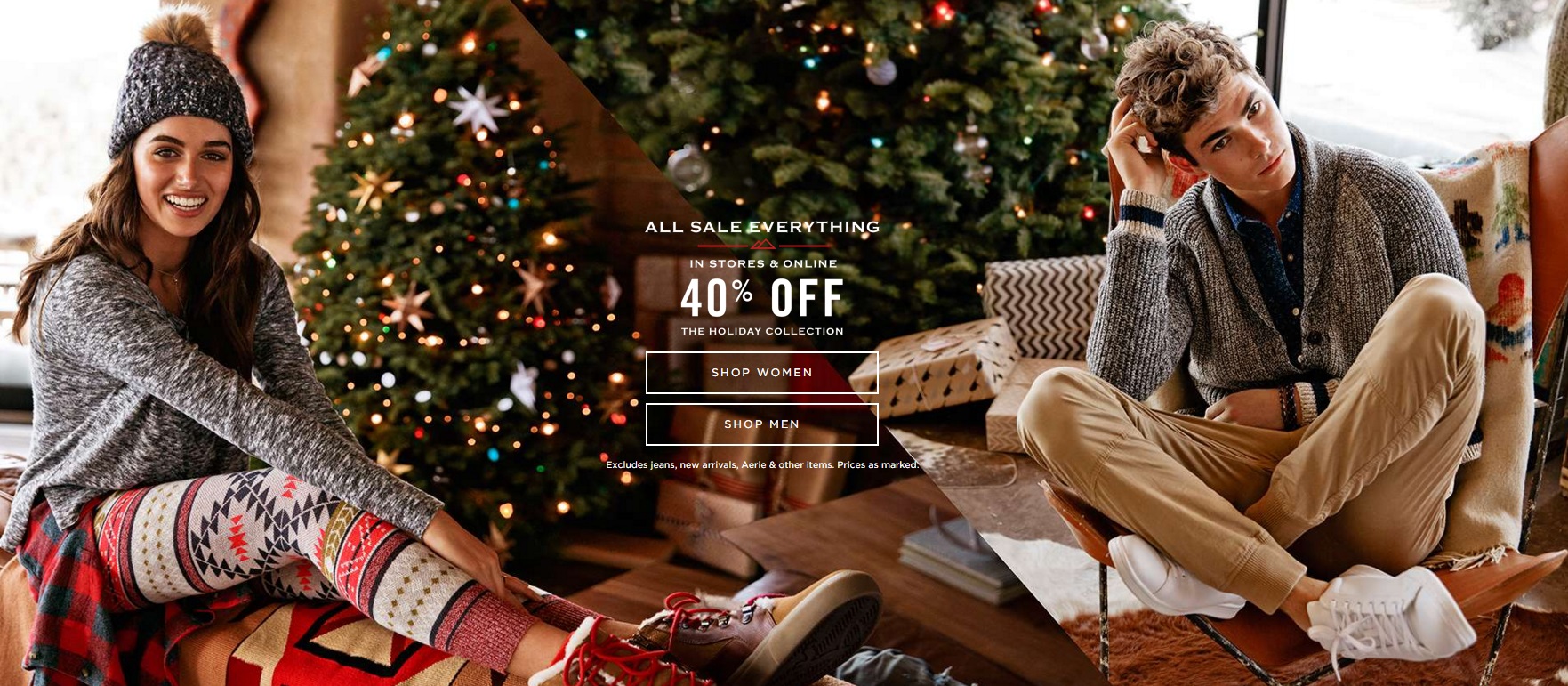 American Eagle & Aerie Canada Boxing Day / Week Sale: Save 30