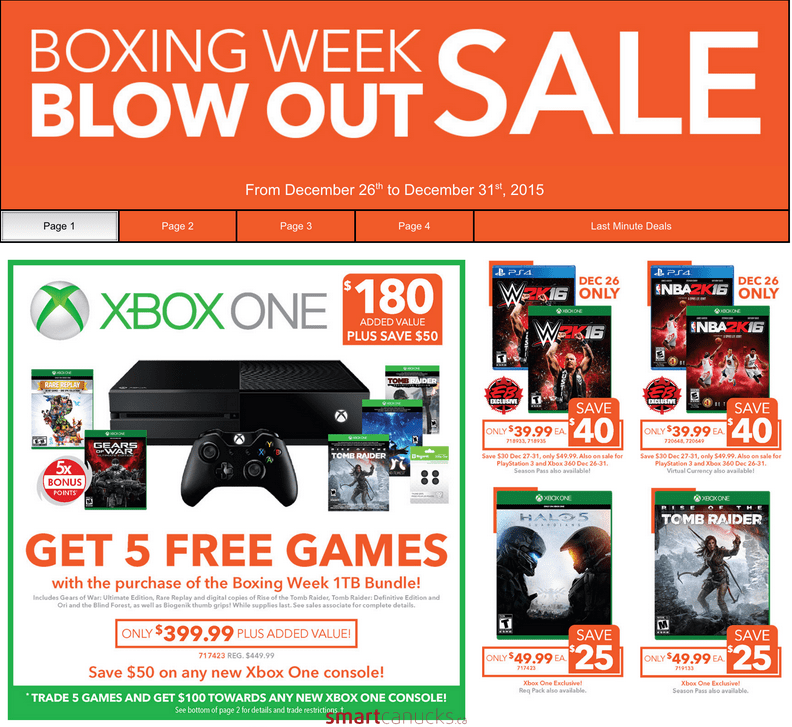 Xbox boxing hot sale day sale