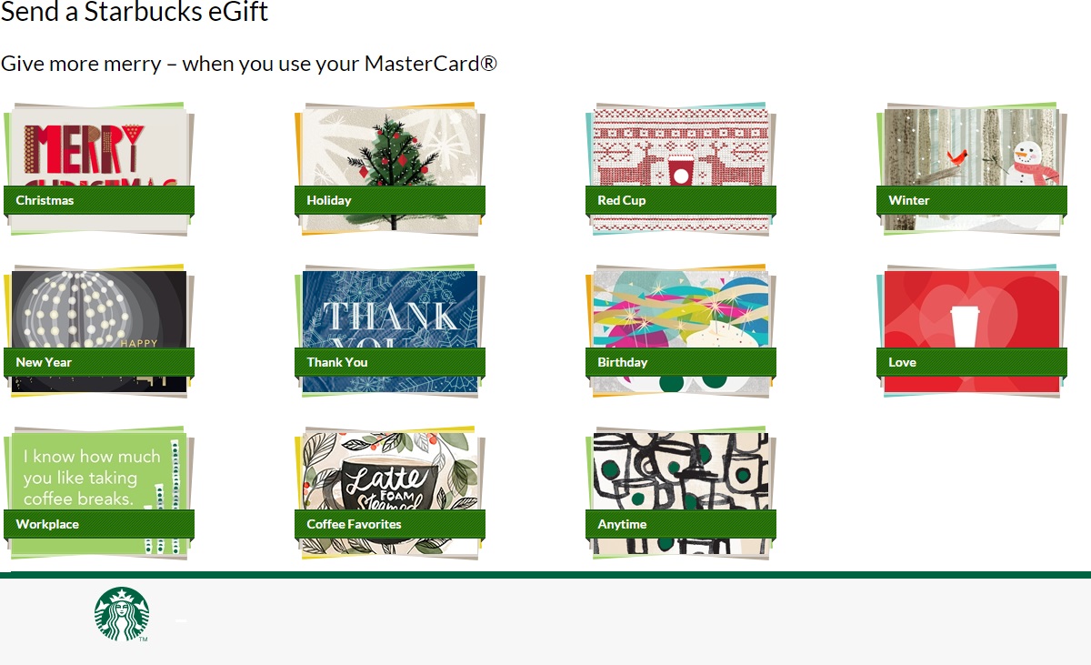 Starbucks Canada Offers 20 Gift Card for 15 with