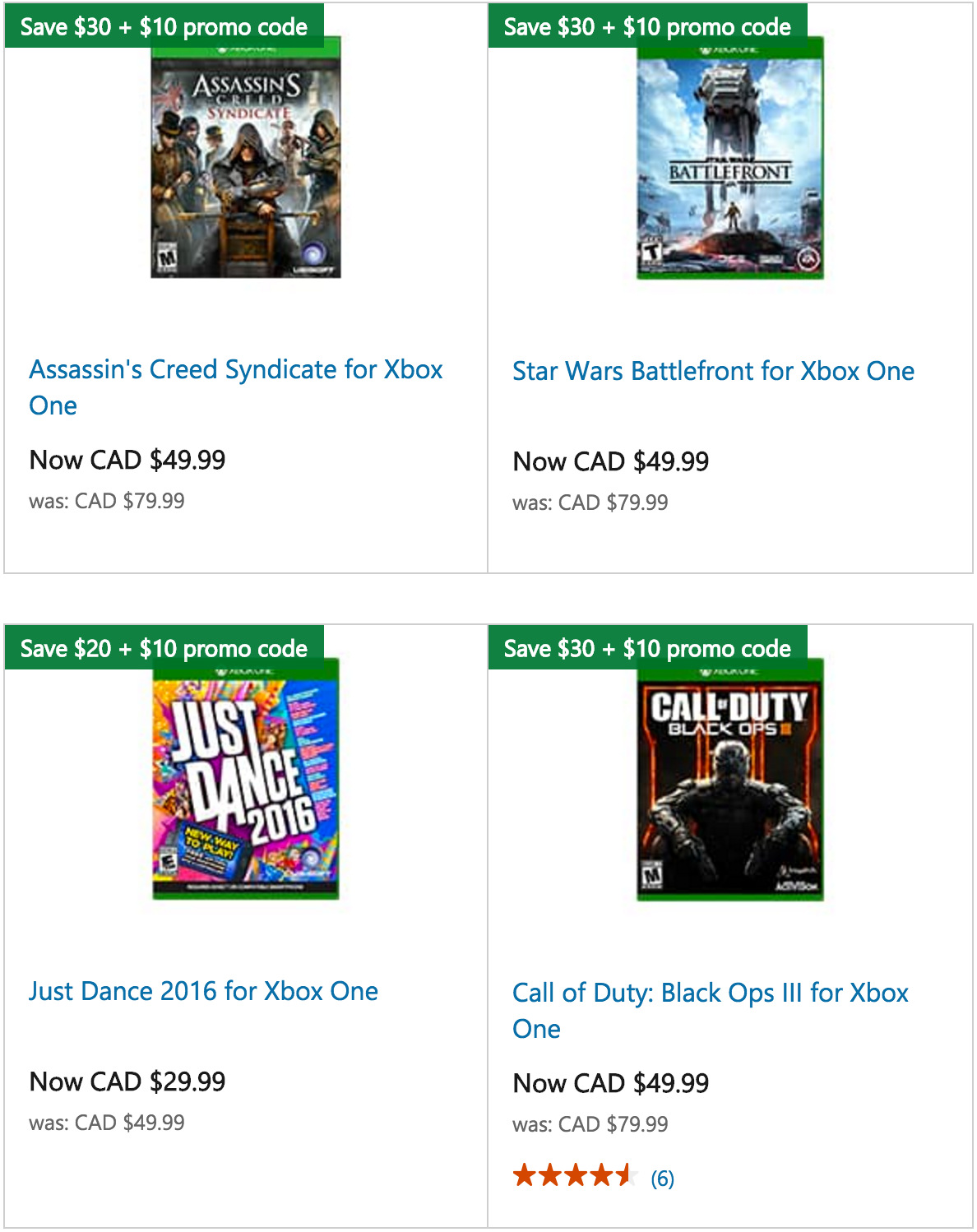 microsoft xbox store canada