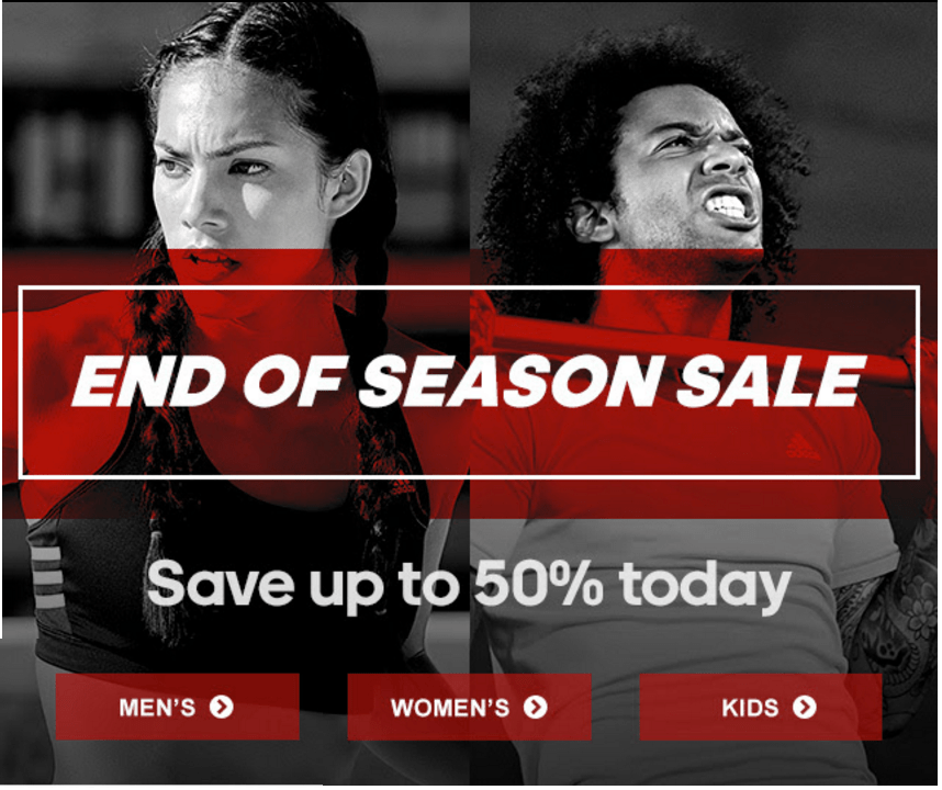 end of season sale adidas