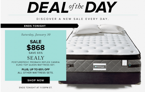 sealy posturepedic mattress coupons