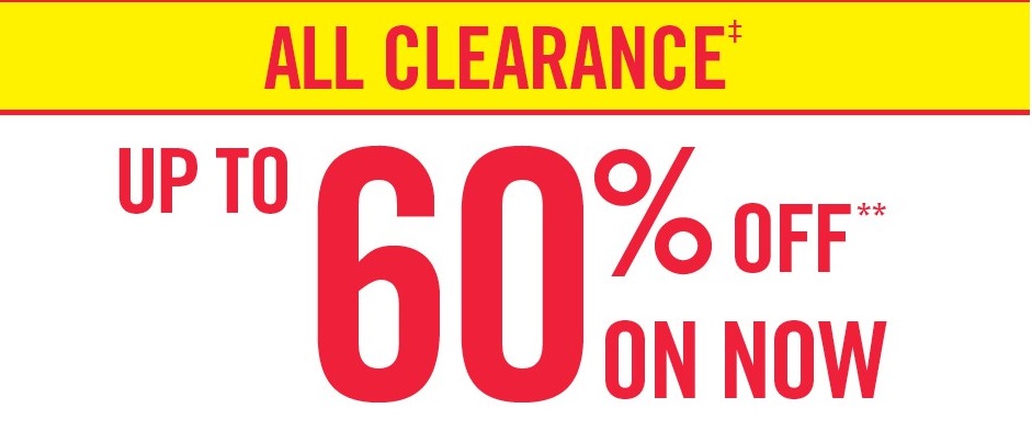 Has A Clearance Sale Section. Deals Over 60% Off