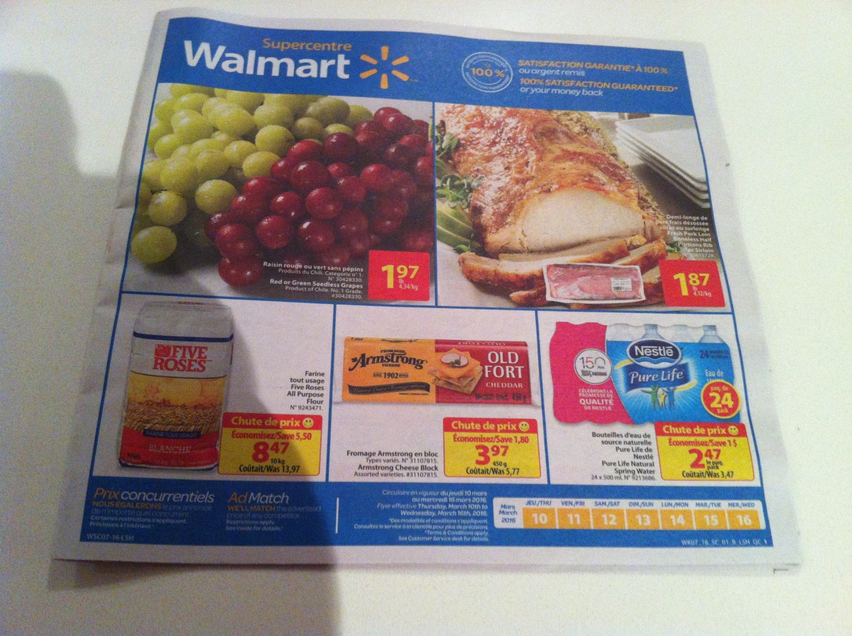 Walmart flyer