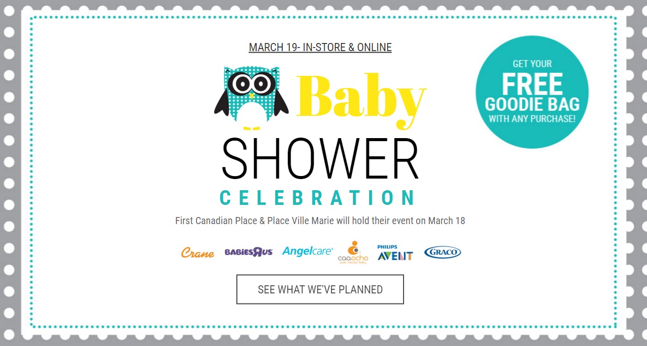 Thyme Maternity Canada Baby Shower Celebration Event *Today Only* Free