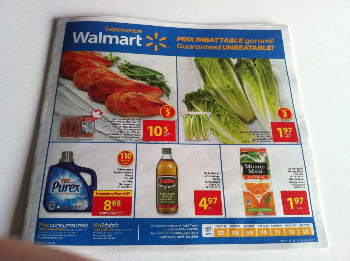 Walmart flyer
