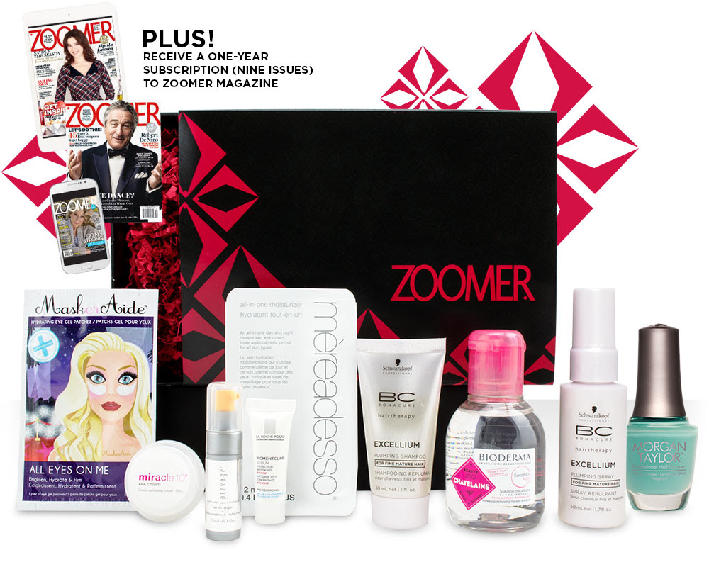 TopBox Canada Deals New Zoomer Beauty Box 32 Canadian