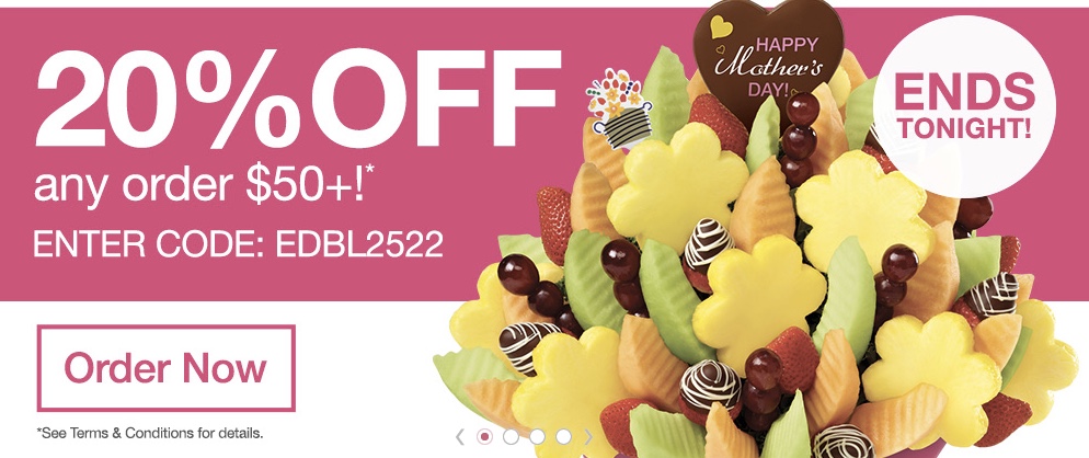 Edible Arrangements Canada Offer: Save 20% Off Any Order of $50+ with ...