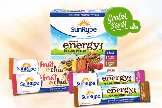 Sun Rype Bar Rack SmartSource.ca Canada Coupons: Get One FREE SunRype Bar, when You Buy ...