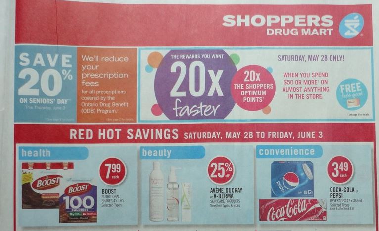 shoppers flyer sneak