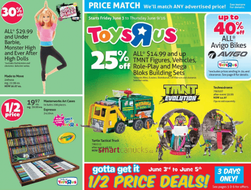 toys r us weekly deals