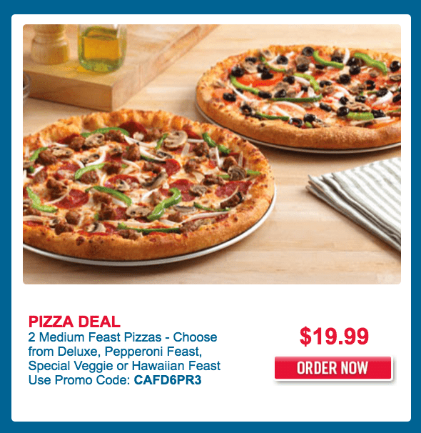Domino s Pizza Canada Promo Code Offers Get 2 Medium Feast Pizzas Domino s Pizza Canada Promo Code Offers Get 2 Medium Feast Pizzas