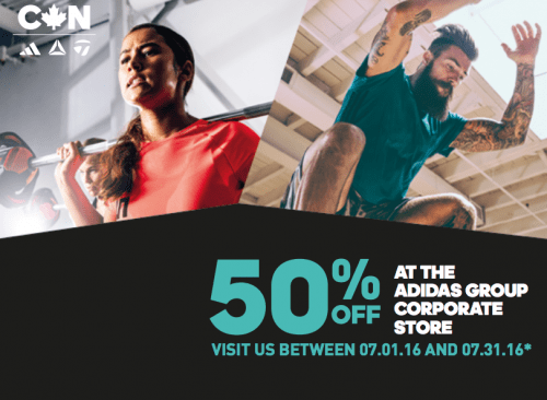 adidas corporate store coupon