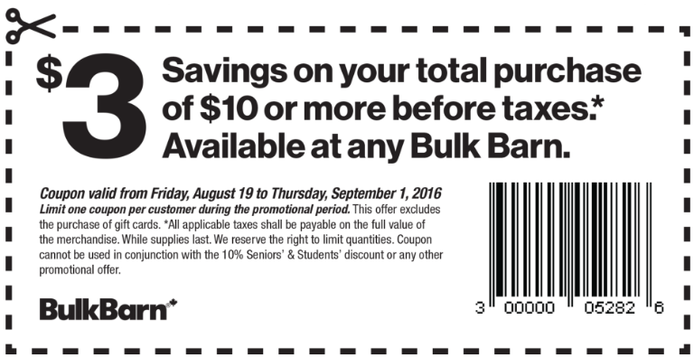 Bulk Barn Coupon