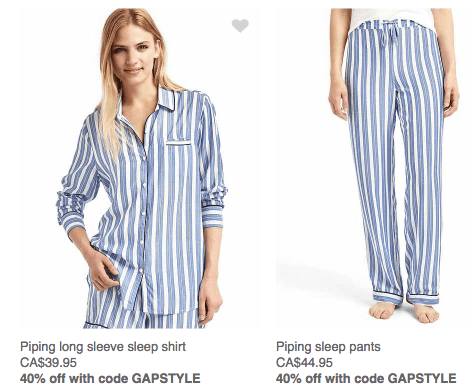 gap pants canada