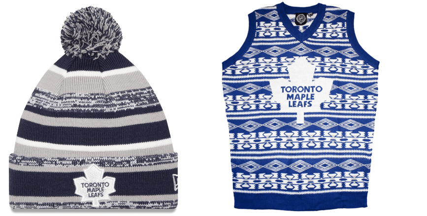 Toronto Maple Leafs Basic Knitted Sweater For Christmas