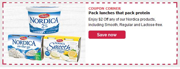Canadian Coupons Save 2 On Nordica Cottage Cheese Through From