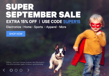 Groupon Canada Super September Sale