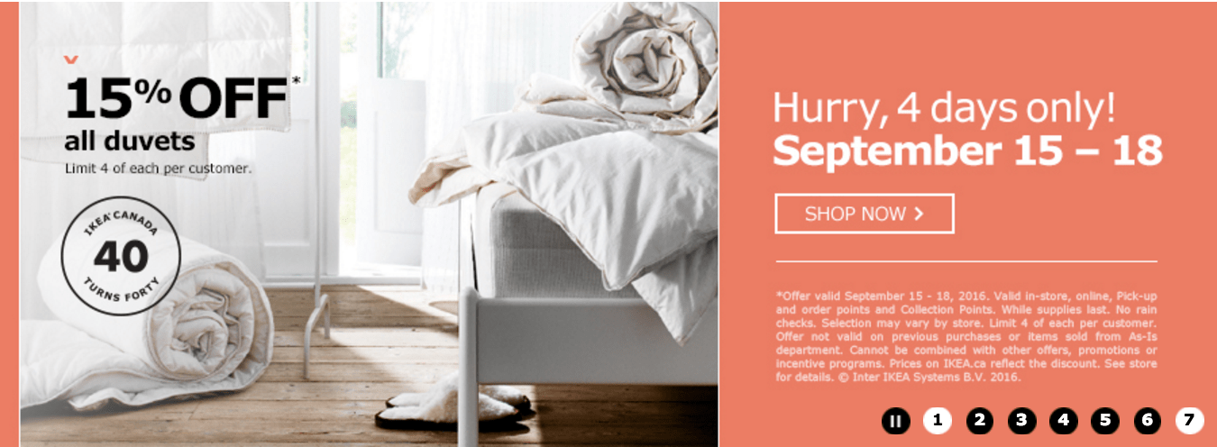 Ikea Canada Offers Save 15 Off All Duvets More Offers