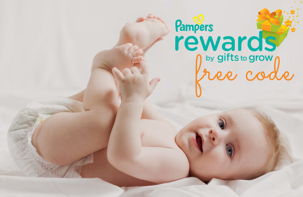 SC Official Pampers Rewards by Gifts to Grow Free Codes Canada SmartCanucks