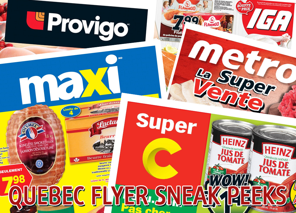SC Official Quebec Flyer Sneak Peeks - Quebec Sneak Peeks - Flyer Previews - SmartCanucks