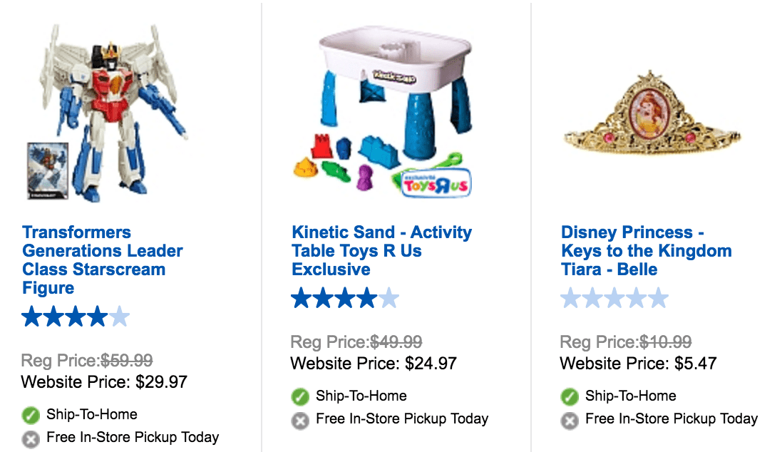 Toys "R" Us Canada Deal Save 50 Off Toys This Weekend! Canadian