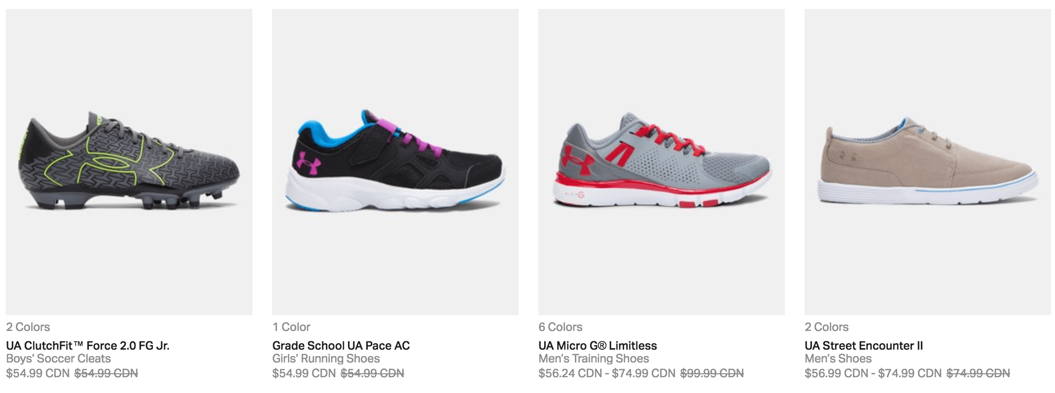 Under Armour Canada Outlet Sale + FREE Shipping on All Orders Using
