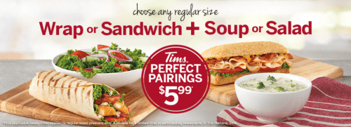 Tim Hortons Canada Offer at SmartCanucks.ca Deals