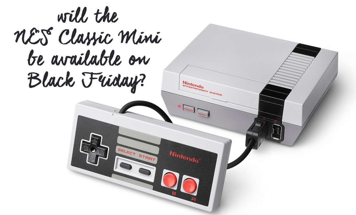 nintendo classic mini black friday