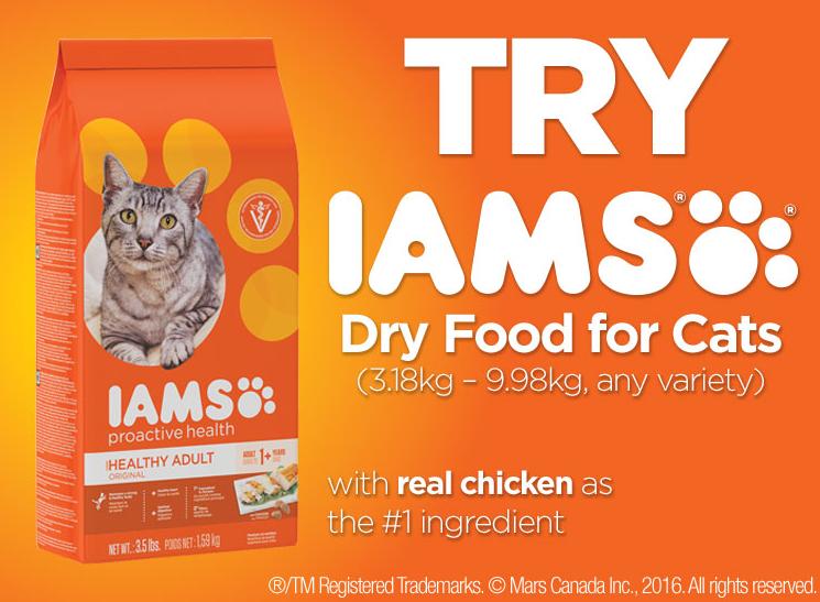 Printable coupon for iams dry sales cat food