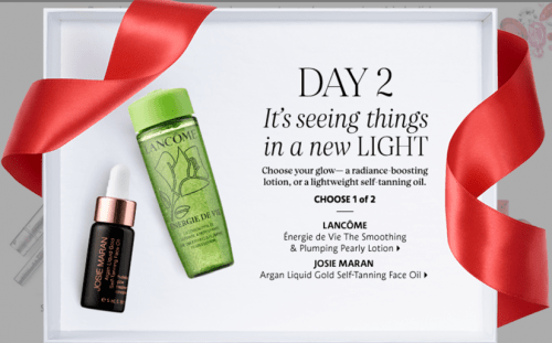 Sephora Canada 25 Days of FREE Minis