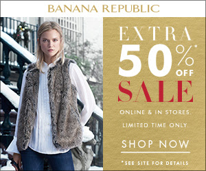 Banana Republic Canada Winter Sale: Save Extra 50% off Sale - Canadian ...