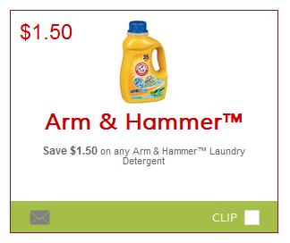 Canadian Coupons: Save $1 50 on Arm Hammer Laundry Detergent