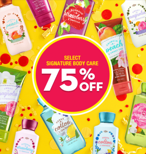 Bath & Body Works Canada Sale