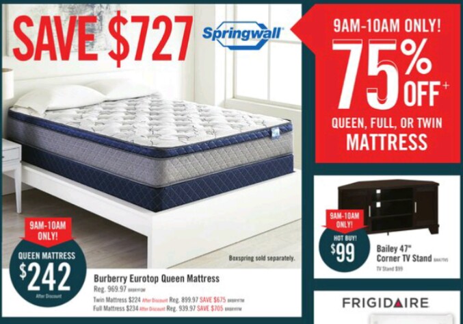 the brick mattress sale