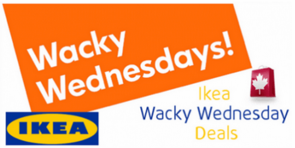 IKEA Canada Wacky Wednesday Sales