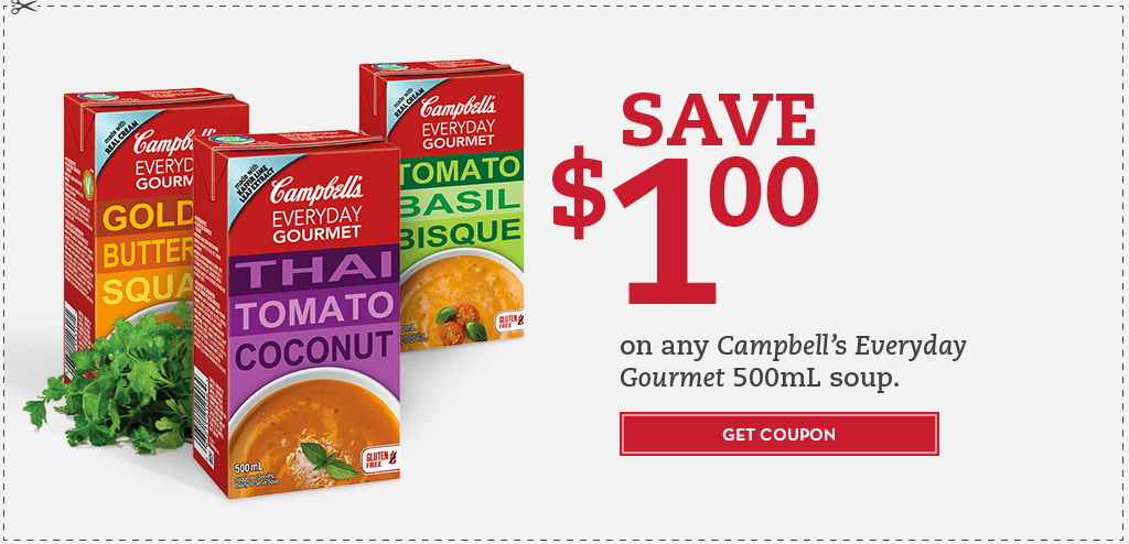 Canadian Coupons: Save $1 00 on Campbell #39 s Soup Canadian Freebies