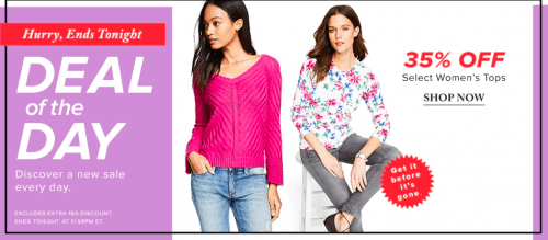 Hudson's Bay Canada Daily Deal