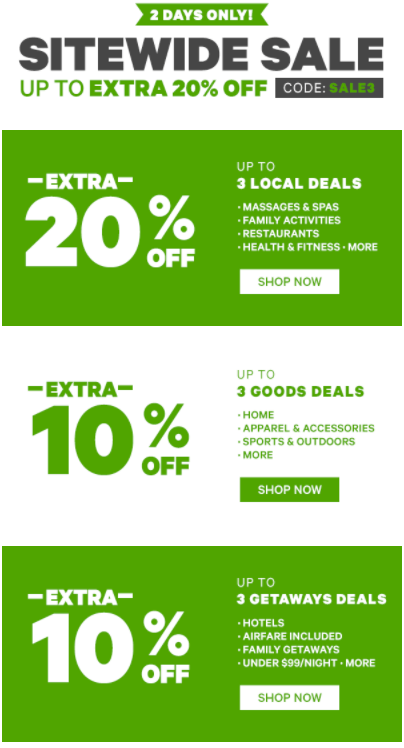 Groupon Canada Promo Code Offers: Save Extra 20% Off Local Deals, 10% ...